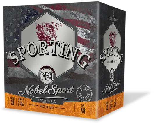 Picture of Nobel Sport 20ga Italia 2.75" #7.5 Lead 7/8oz 1275FPS ANS20SC75
