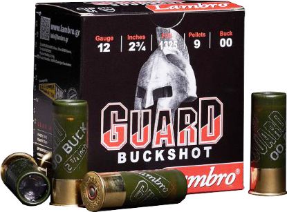 Picture of Lambro Guard 12 Gauge 2.75" 9 Pellet 00 Buckshot 1325fps