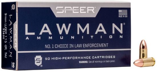 Picture of Speer Lawman 9mm 115gr TMJ 53650