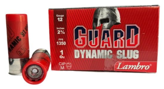 Picture of Lambro 12g 2-3/4" 1oz Rifled Slug 1350fps LAM12SLUG Ammunition
