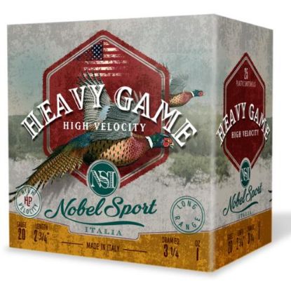 Picture of Nobel Sport Heavy Game High Velocity 20ga 2-3/4" #5 1oz 1330fps ANSVE205