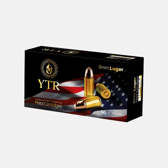 Picture of Troy 9mm Luger 124 Grain FMJ YTR9MMFMJ