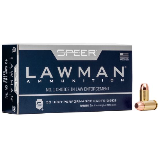 Picture of Speer Lawman 40 S&W 180 Grain Total Metal Jacket