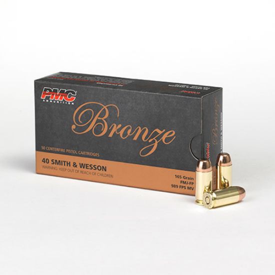 Picture of PMC 40 S&W 165 Grain Full Metal Jacket 40D