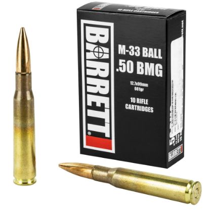 Picture of Barrett 50 BMG 661 Grain M33 Ball