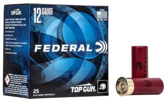 Picture of Federal Top Gun 12g #8 2-3/4" 1-1/8oz 1200fps TG128