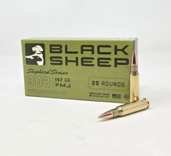 Picture of Black Sheep Shepherd Series .308 Winchester 147 gr FMJ