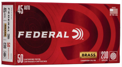 Picture of Federal Champion .45 ACP 230 gr FMJ – 50 Round Box